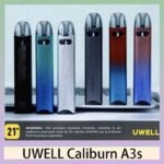 UWELL Caliburn A3S咖哩棒A3S POD電子煙主機官網評價說明書